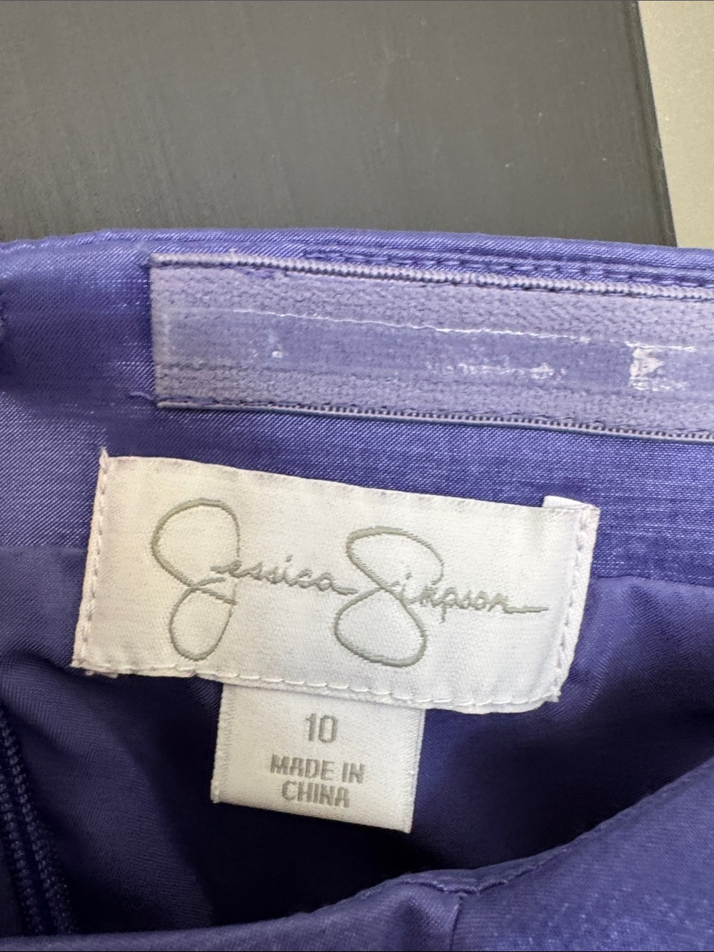 Jessica Simpson Violet Ruffle Strap Mini Dress - Picture 2 of 3